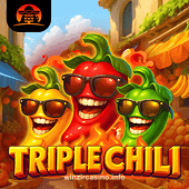 Triple Chili slot game interface at winzir